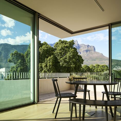 MasterLine 8 Windows, ConceptSystem 77 Windows, SlimLine 38 Windows, MasterPatio Sliding & Folding, ConceptPatio 130 Sliding & Folding, HiFinity Sliding & Folding, SlimPatio 68 Sliding & Folding, ConceptFolding 77 Sliding & Folding, ConceptWall 50 Façades and MasterLight Conservatories - Reynaers Haus Cape Town located in Cape Town, South-Africa