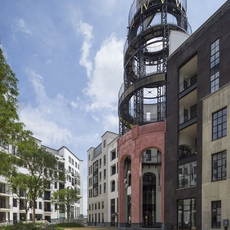 SlimLine 38 Windows and ConceptWall 50 Façades - Maankwartier located in Heerlen, The Netherlands