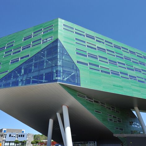 ConceptWall 50 Façades, EcoSystem 50 Windows and EcoSystem 50 Doors - College/University Centre for Life Sciences located in Groningen, The Netherlands