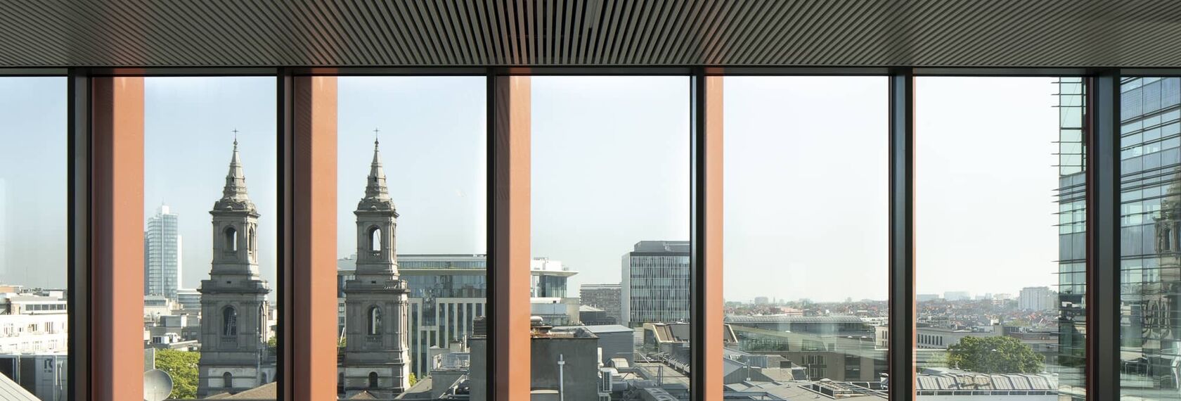 ConceptWall 50 Façades, MasterLine 8 Windows, ConceptSystem 77 Doors and CS 77 Fire Proof Doors - Science 12 located in Brussels, Belgium