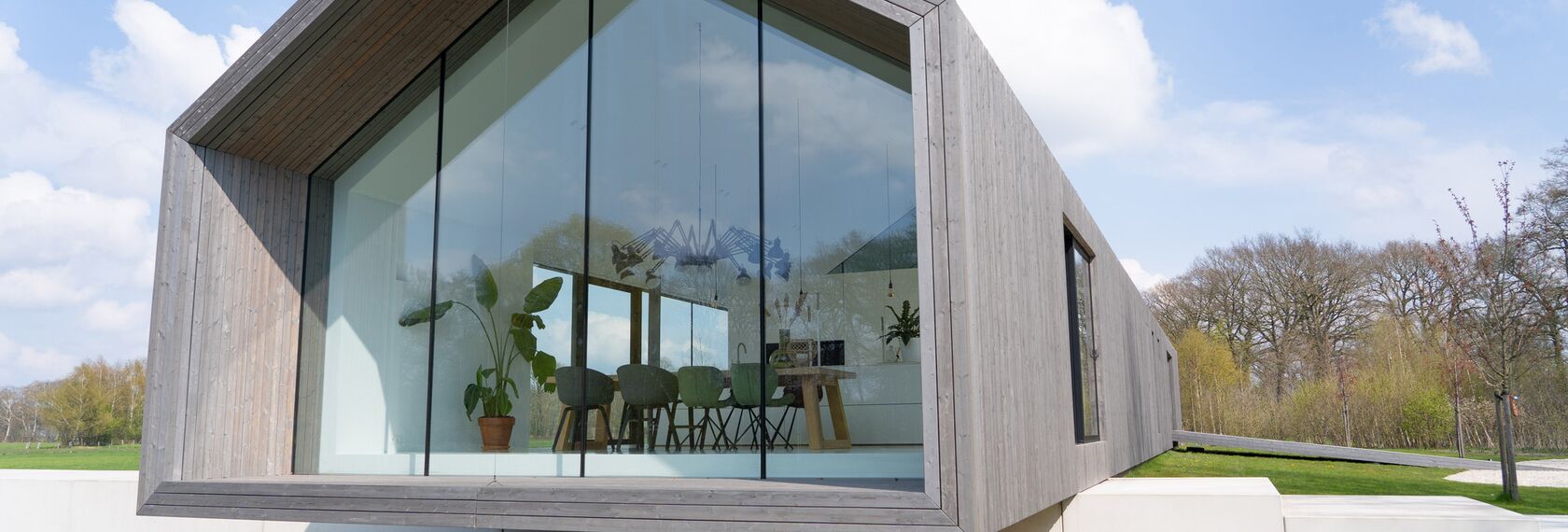 SlimLine 38 Doors, ConceptPatio 130 Sliding & Folding and ConceptSystem 77 Windows - Het Kleine Krikhaar located in Geesteren, The Netherlands