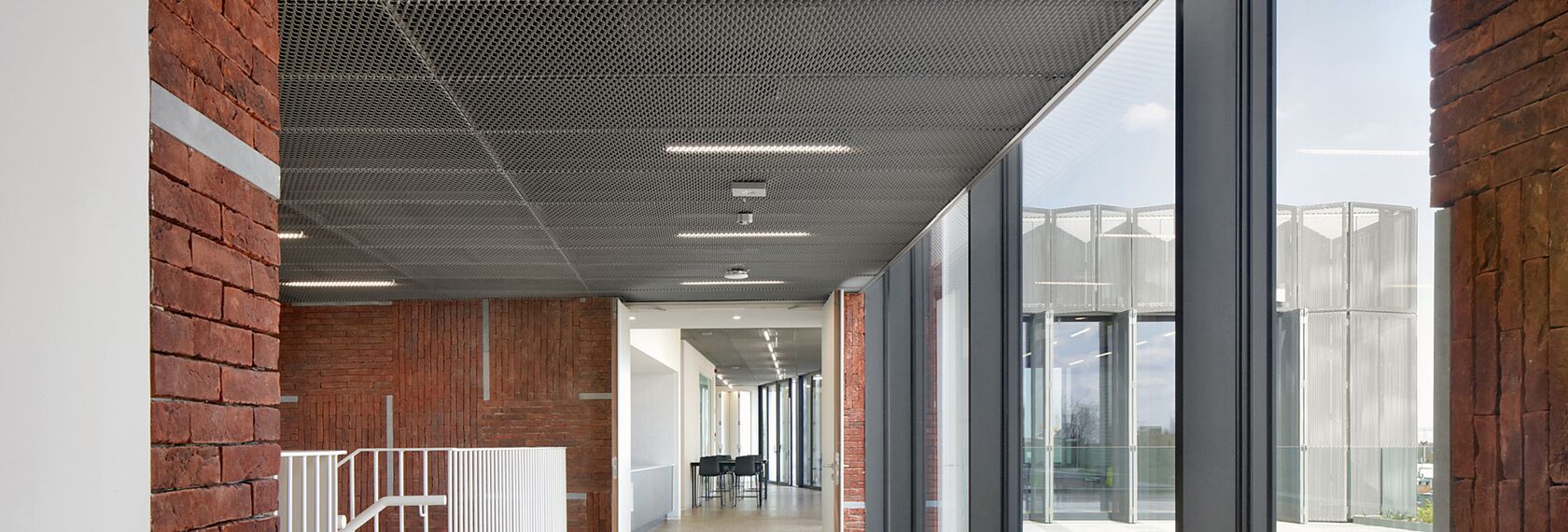 MasterLine 8 Hidden Vent Windows, CW 50-FP Façades and CS 77 Fire Proof Windows - Administrative Centre Beveren located in Beveren, Belgium
