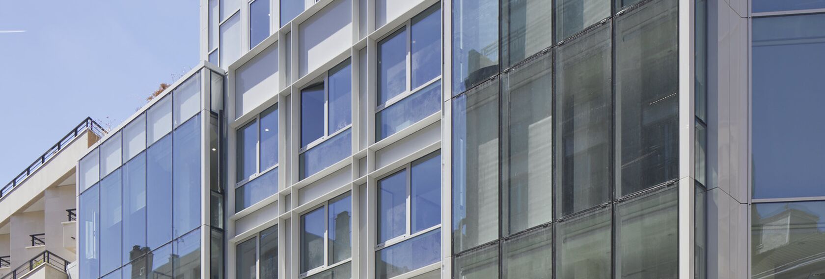 ConceptWall 60 Façades, ConceptWall 86 Façades and TS 68-HV Windows - Belles Feuilles located in Paris, France