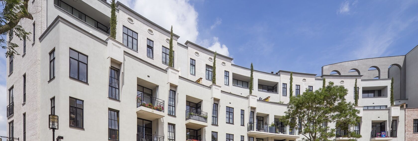 SlimLine 38 Windows and ConceptWall 50 Façades - Maankwartier located in Heerlen, The Netherlands