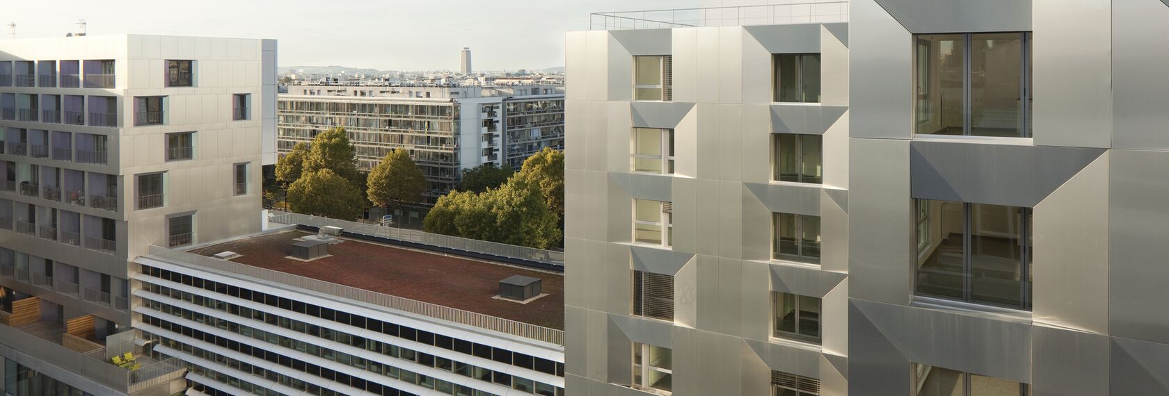 XS 68 Windows and ConceptFolding 77 Sliding & Folding - Apartmentcomplex Macdonald warehouse - Lot N5 and S6 located in Paris, France