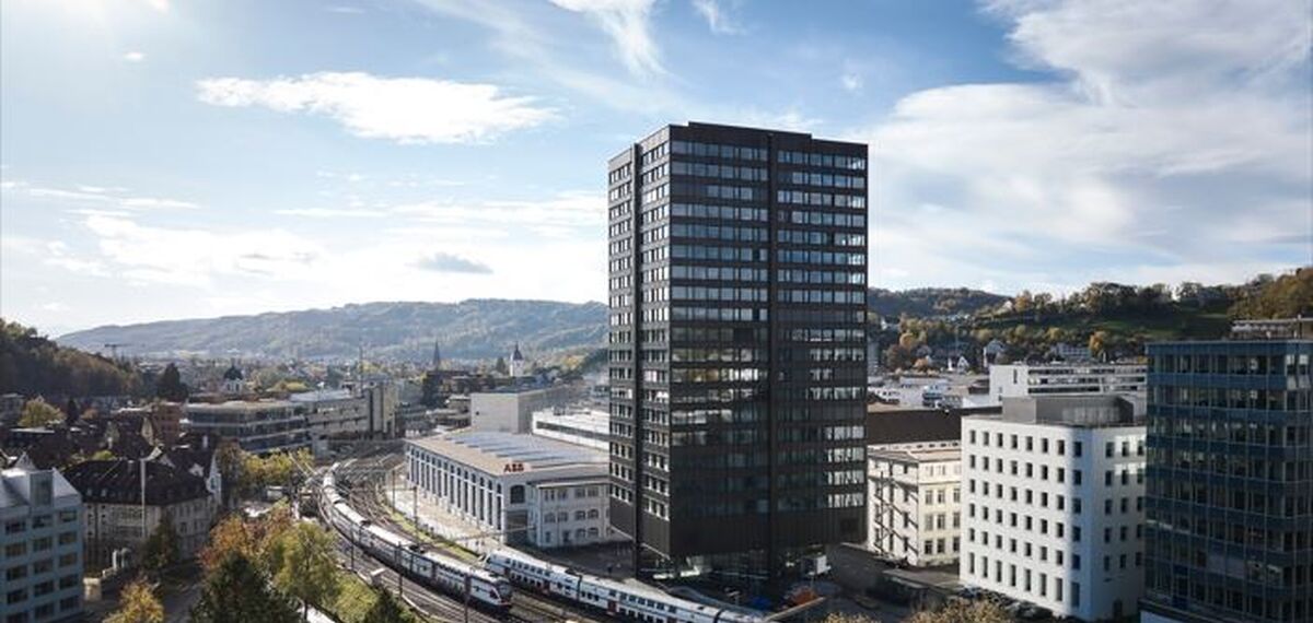 MasterPatio Sliding & Folding, MasterLine 8 Windows and MasterLine 8 Doors - Akara Tower located in Baden, Switzerland