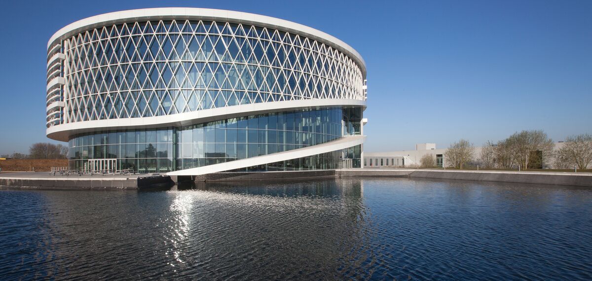 ConceptSystem 77 Windows and ConceptWall 50 Façades - Office building Barco One Campus located in Kortrijk, Belgium