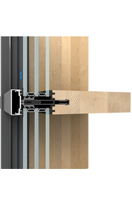 TimberWall 50 Cover Profile