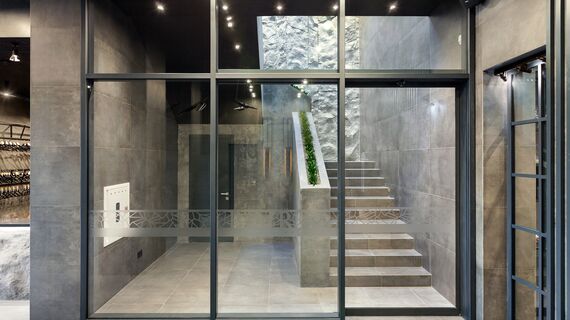 ConceptSystem 77 Windows and CW 50-HI Façades - Park Art of Rest located in Lviv, Ukraine
