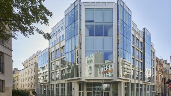 ConceptWall 60 Façades, ConceptWall 86 Façades and TS 68-HV Windows - Belles Feuilles located in Paris, France