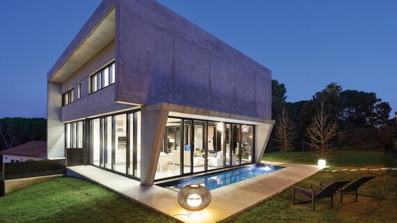 ConceptWall 50 Façades - Villa Casa Bielman - Rios located inSpain