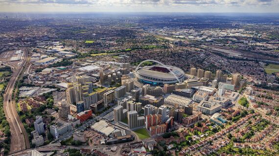 ConceptSystem 77 Windows, ConceptSystem 77 Doors, ConceptPatio 155 Sliding & Folding and ConceptWall 50 Façades - Wembley Park located in London, United Kingdom