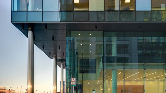 ConceptWall 60 Façades - Office building Sir John Rogerson's Quay located in Dublin, Ireland